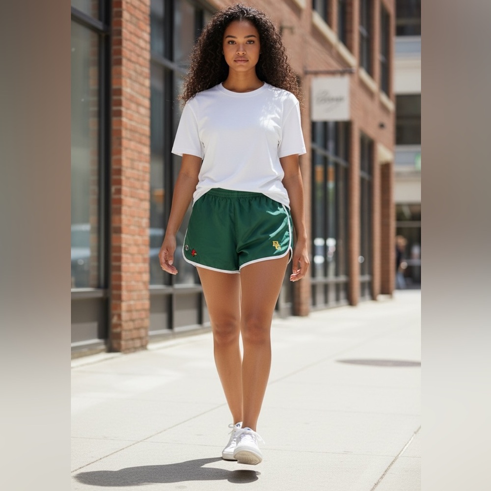 Unisex Holloway Green Training Shorts- Size- Medium